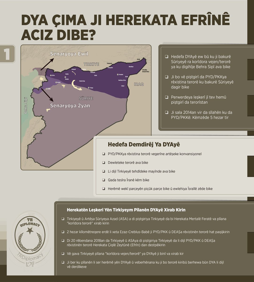 DYA çima ji Herekata Efrînê aciz dibe?