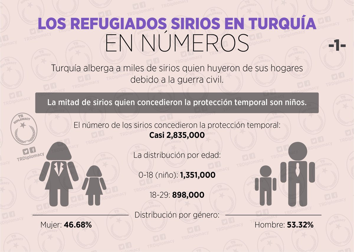 Los refugiados sirios en Turquía en números