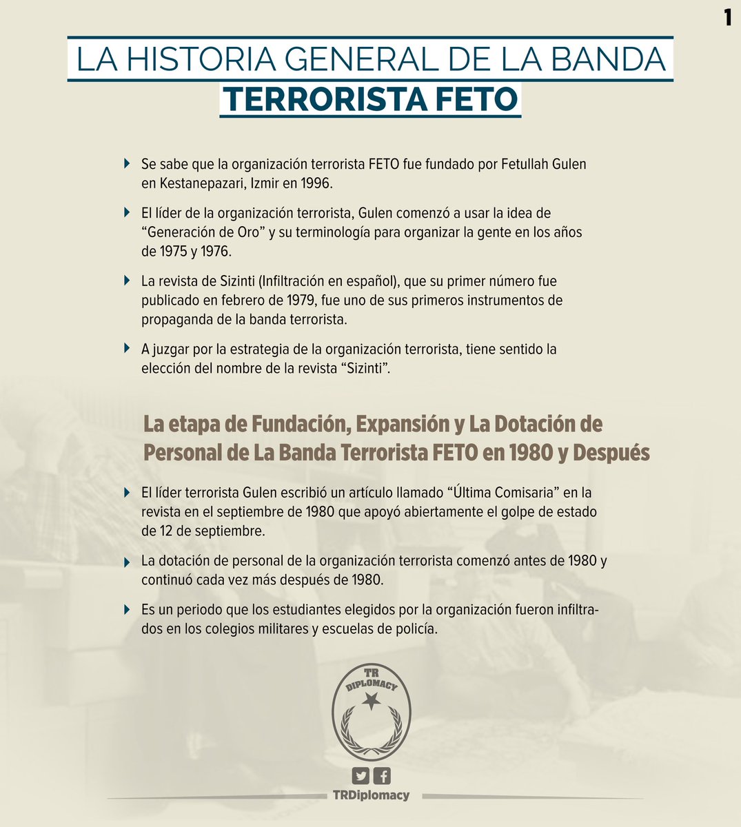 La historia de la Organización Terrorista Fetullahista