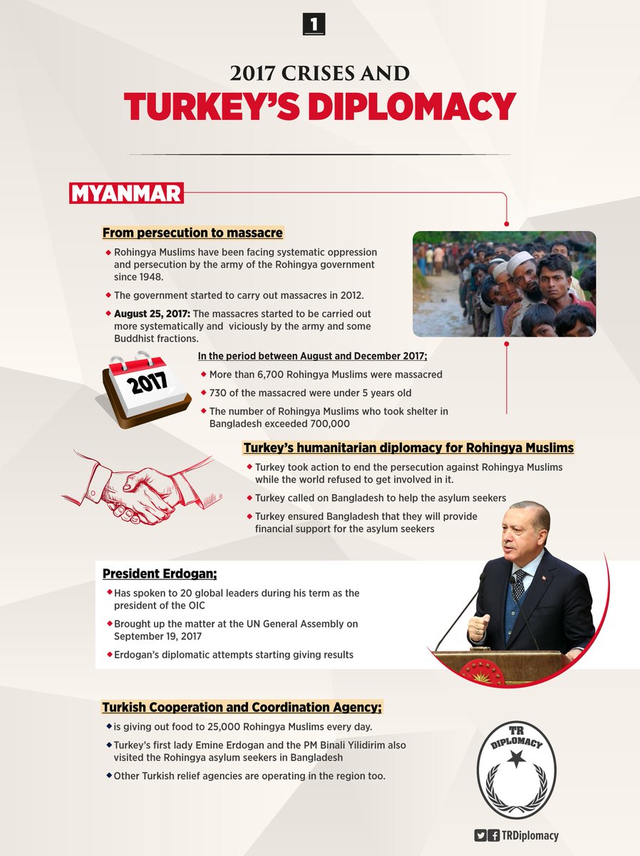 Turkey's diplomacy to solve global crises in 2017